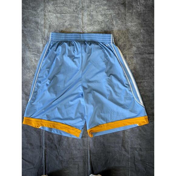 ADIDAS CLIMALITE Women's Athletic Light Blue Size XL Athletic Basketball Shorts - Picture 4 of 7